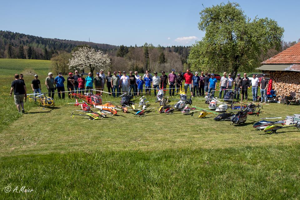 Frühjahrs-Helitreffen im Loorholz